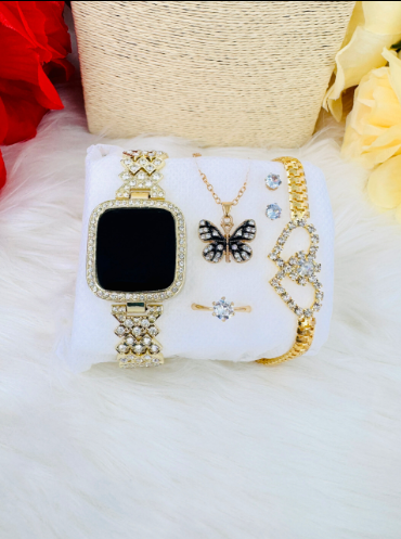 Bracelet Watch Combo