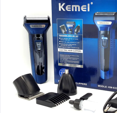 Kemei KM-6330 3 In 1 Professional Hair Trimmer Super Grooming Kit Shaver Clipper Nose Trimmer